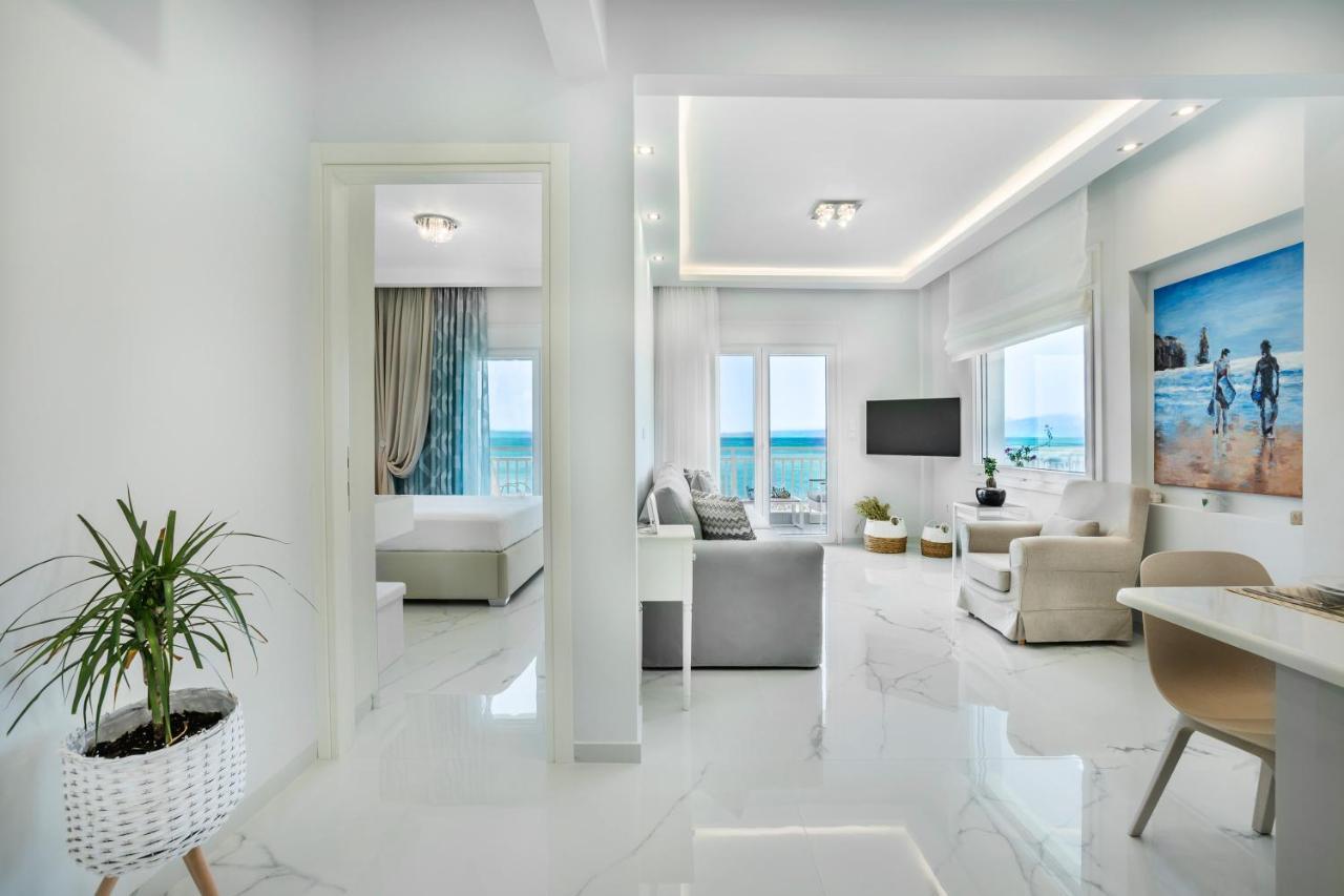 Beach Front Casa Elena Hanioti Exteriör bild